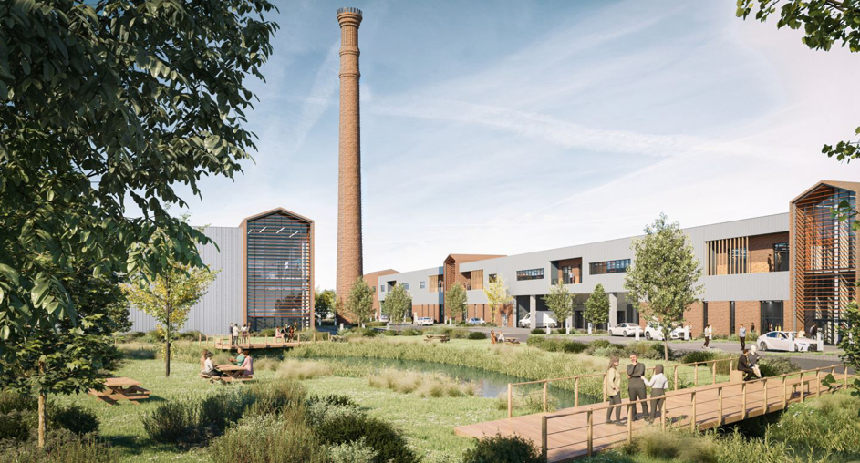  Cette friche industrielle reprend vie avec des locaux d’activités près de Lyon-image